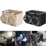 Car Paper Box Hanging Armrest Box Storage Box Cup Holder - Image 2