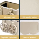 Car Paper Box Hanging Armrest Box Storage Box Cup Holder - Image 4