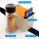 Car Paper Box Hanging Armrest Box Storage Box Cup Holder - Image 5