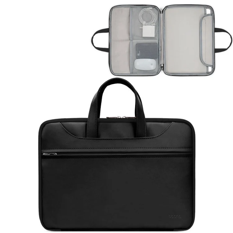 Baona BN-Q006 PU Leather Full Opening Laptop Handbag