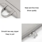 Baona BN-Q006 PU Leather Full Opening Laptop Handbag - Image 2