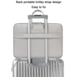 Baona BN-Q006 PU Leather Full Opening Laptop Handbag - Image 4