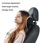 A09 Car Seat Headrest Memory Foam Comfortable Neck Pillow, Style: - Image 7