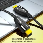 DTECH HDMI 2.0 Version Fiber Optical Line 4K 60Hz Large Screen TV Engineering Wiring, Length: - Image 5