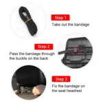 UCHURNG Car Computer Table Folding Chair Back Dining Table - Image 9