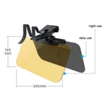 SHUNWEI Car Anti High Beam Visor Night Vision Glasses, Style: - Image 6