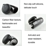 2PCS Automotive Silicone Bearing Steering Wheel Booster - Image 3
