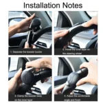 2PCS Automotive Silicone Bearing Steering Wheel Booster - Image 7