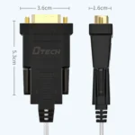 DTECH DT-5002A 1.8m USB To RS232 Serial Line DB9 Needle COM Port - Image 3