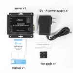DTECH IOT9031B RS485/422 To TCP/IP Ethernet Serial Port Server, CN Plug - Image 2
