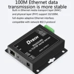 DTECH IOT9031B RS485/422 To TCP/IP Ethernet Serial Port Server, CN Plug - Image 6