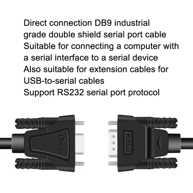 TBD0602455101_B2.webp DTECH RS232 Serial Direct Line DB9 Extension Line - Image 3