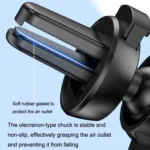 2PCS JQ006 Snap Universal Rotating Car Air Outlet Phone Holder - Image 3
