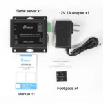 DTECH IOT9031 RS232/485/422 To TCP 3 In 1 Serial Server, CN Plug - Image 2
