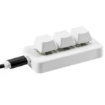 MK321 3 Keys Custom Keys Game Office PS Clip Macro Programming Keypad, Cable Length: 1.5m - Image 6