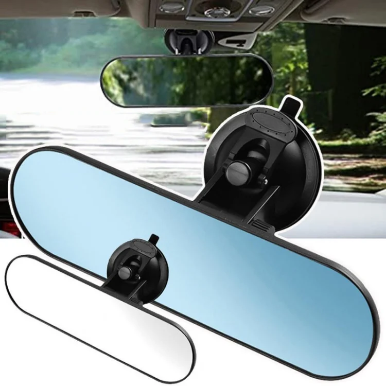 TBD0602482901_B1.webp CZC-220 Car Strong Suction Cup Big Vision Flat Rearview Mirror - Image 2