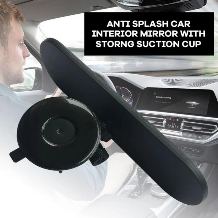 TBD0602482901_B5.webp CZC-220 Car Strong Suction Cup Big Vision Flat Rearview Mirror - Image 6