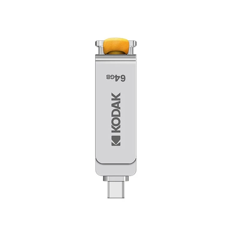 TBD0602525902.webp Kodak K243C 2 In 1 Type-C/USB-C + USB3.1 High-speed Transfer U disk - Image 1
