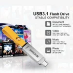 Kodak K243C 2 In 1 Type-C/USB-C + USB3.1 High-speed Transfer U disk - Image 3