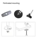 Laptop Stand Desktop LCD Dual Purpose Computer Lift Rotatable Dual Screen Bracket - Image 9