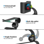 Car Sun Visor Bracket Car Mobile Phone Buckle Holder - Image 3