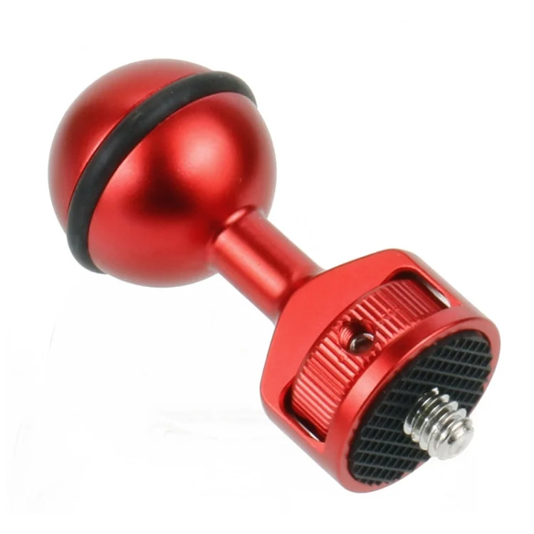 2.5cm Ball Head Clip for Action Camera Underwater Video Camera Light Diving Joint