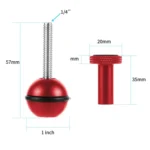 Ball Head Adapter Adjustable Screw Fixed Mount  Camera Underwater Diving Photography Lights Bracket - Image 6
