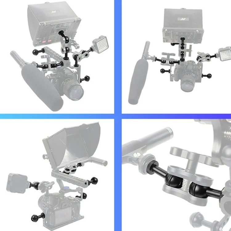 TBD0602573501_B4.webp Ball Head Adapter Adjustable Screw Fixed Mount  Camera Underwater Diving Photography Lights Bracket - Image 5