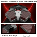 JK Omni-directional Pick-up Microphone Built-in Sound Card  Flexible Gaming Mic - Image 6