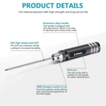 BRDRC 4 In 1 Drone Repair And Disassembly Tool Inner Hexagonal T6/T9 Screwdriver - Image 4