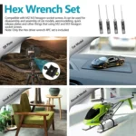 BRDRC 4 In 1 Drone Repair And Disassembly Tool Inner Hexagonal T6/T9 Screwdriver - Image 7