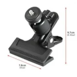 2 PCS Flash Metal Bracket Vigorously Clamp Gimbal - Image 3