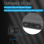 Metal Folding Magnetic Replacement Base for GoPro HERO13 Black/HERO12 Black /HERO11 Black /HERO10 Black / HERO9 Black / HERO8 Black/MAX - Image 6