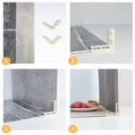 2 PCS Vertical Buckle Photography Props Marbling Photo Background Board Buckle - Image 5