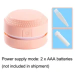 2PCS Desktop Mini Vacuum Cleaner Rubber Confetti Keyboard Cleaner - Image 6