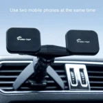SUMITAP STH-S44Y Car Mobile Phone Double Head Magnetic Stand - Image 5