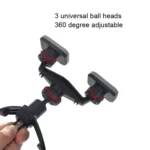 SUMITAP STH-S44Y Car Mobile Phone Double Head Magnetic Stand - Image 6