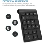 BT304 22 Keys Laptop Mini Wireless Keyboard, Spec: - Image 5