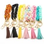 Keychain Ladies Acrylic Bracelet Jewelry - Image 2