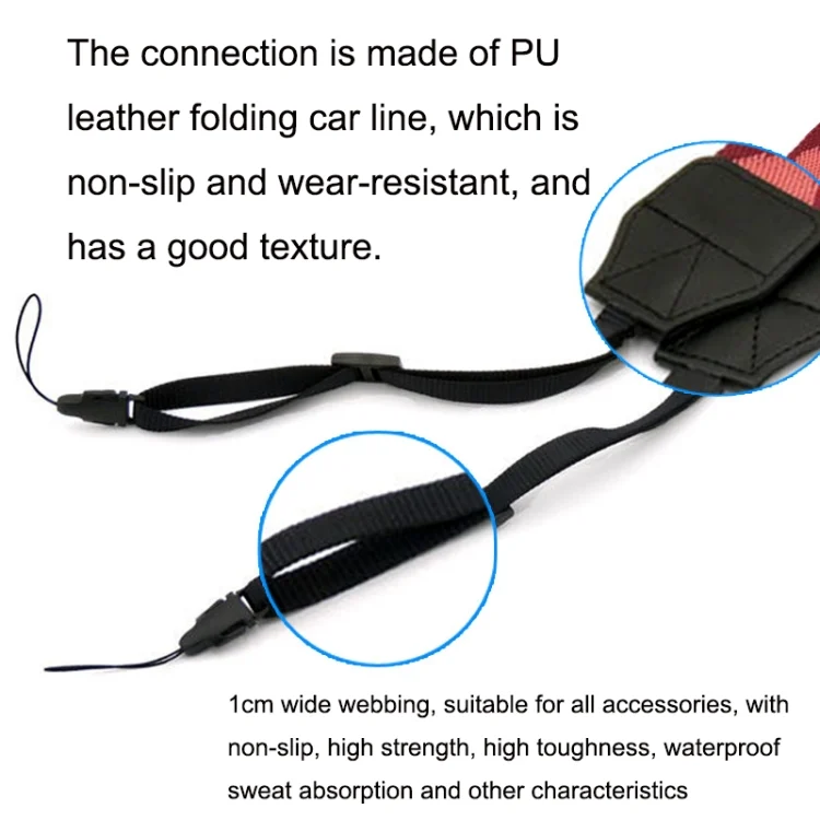 TBD06027272_2.webp 2PCS Cute Love Halter Neck Micro Single Card Machine SLR Camera Strap - Image 3
