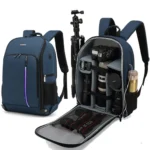 TONO LED Light SLR Digital Camera Backpack With USB Port - Image 2