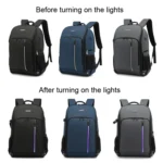 TONO LED Light SLR Digital Camera Backpack With USB Port - Image 4