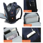 Cationic SLR Backpack Waterproof Photography Backpack with Headphone Cable Hole - Image 4
