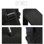 Oxford Cloth Waterproof Photography Backpack 17 Inch Laptop Backpack - Image 6