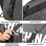 Portable Waterproof Photography SLR Camera Messenger Bag - Image 4