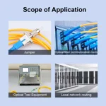 FC to SC Fiber Converter Jumper SM Adapter Red Light Pen Single Mode Adapter - Image 6