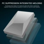 Bopai 61-93318A Hard Shell Waterproof and Expandable Backpack with USB Charging Hole, Spec: - Image 5