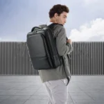 Bopai 61-70111 Cowhide Multi-compartment Waterproof Anti-theft Backpack with USB Charging Hole - Image 7