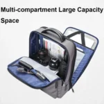 Bopai 61-121518 Multi-compartment Waterproof Expandable Backpack with USB Charging Hole - Image 4