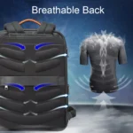 Bopai 61-120621A Outdoor Waterproof Laptop Backpack with USB Charging Port, Spec: - Image 4